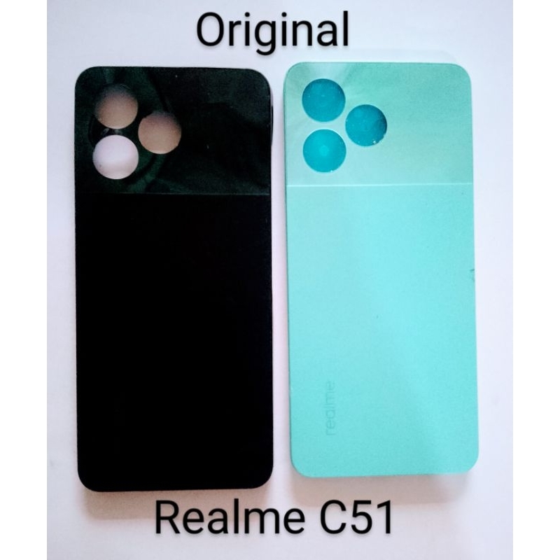 後門後蓋 Realme C51 原裝光滑