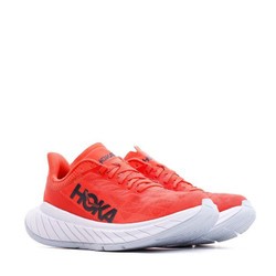男士跑步鞋馬拉松慢跑鞋男鞋 HOKA ONE CARBON X2-RED