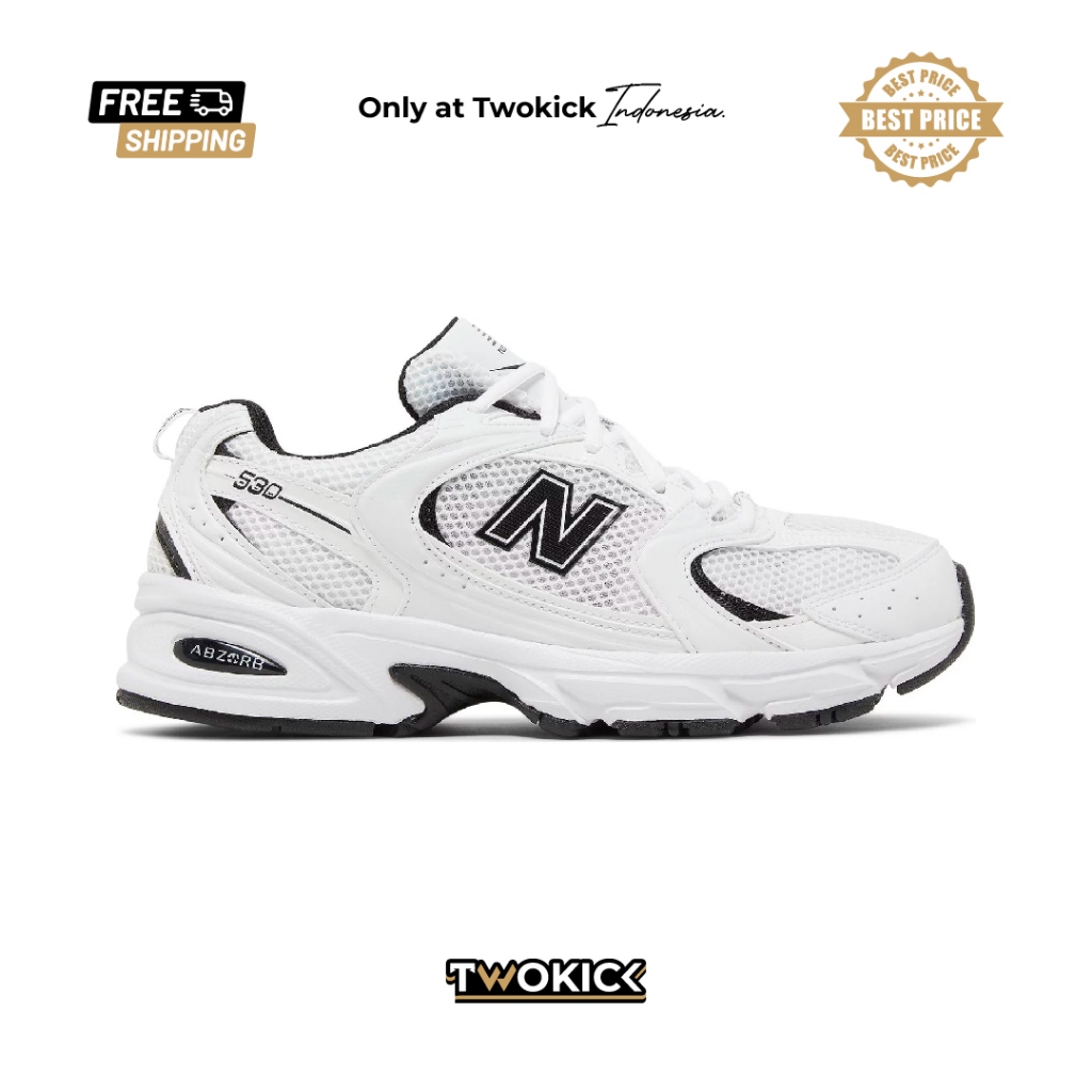 紐巴倫 運動鞋 New Balance 530 白色黑色 100