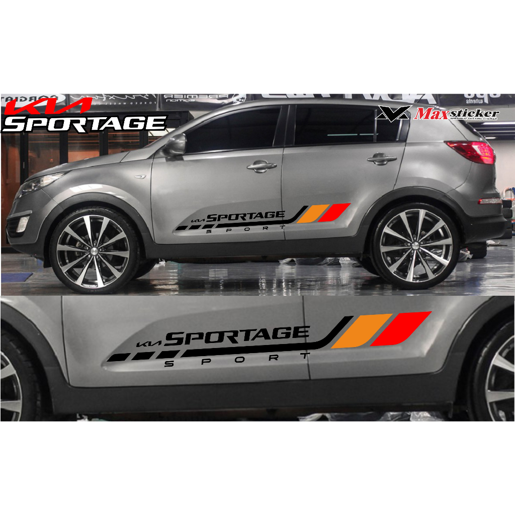 最新款簡約起亞 SPORTAGE 汽車貼紙切割起亞貼紙