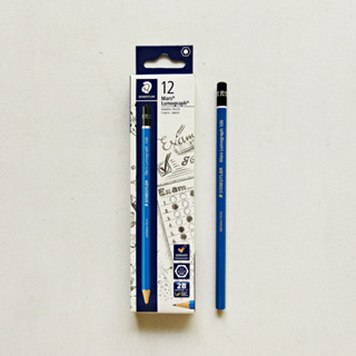 Haseyo GIFT SHOP Pencil Staedtler Mars Lumograph 2B 零售鉛筆電腦鉛筆