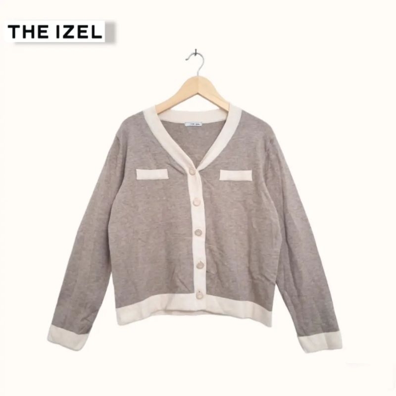 開衫高級大碼清單卡其色品牌 The Izel