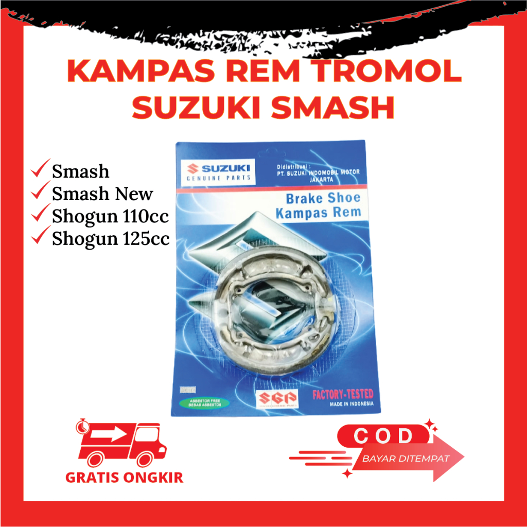 Suzuki Smash Shogun 110 125 摩托車後鼓代碼 54410-35450L000