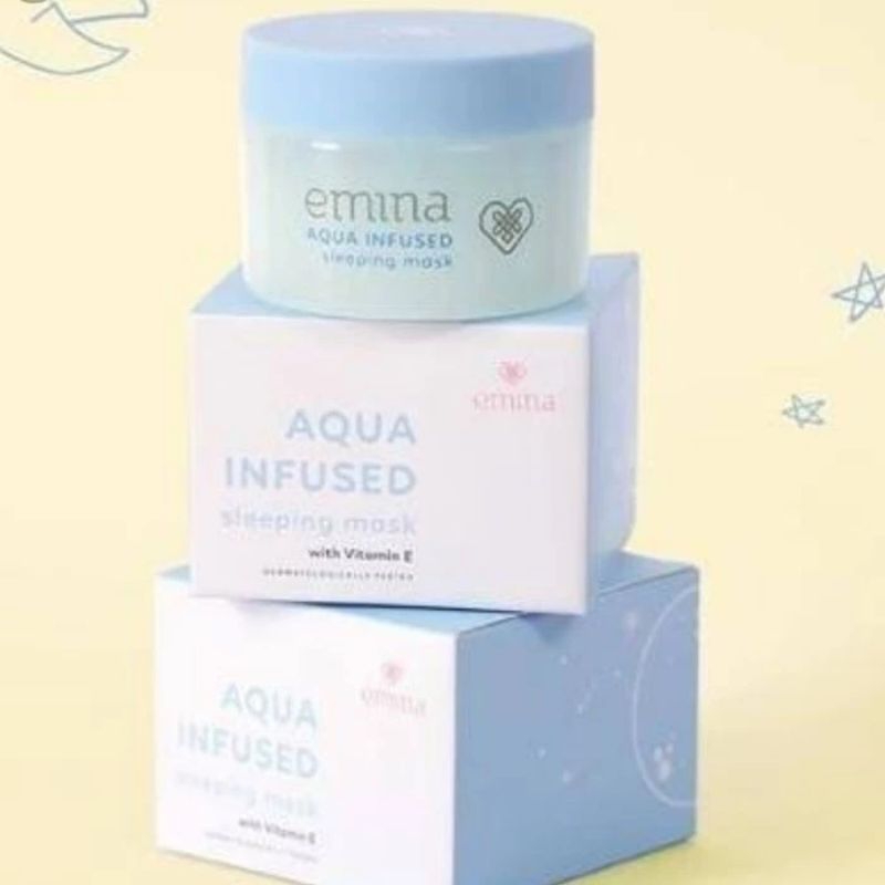 Emina AQUA 注入睡眠面膜 30gr