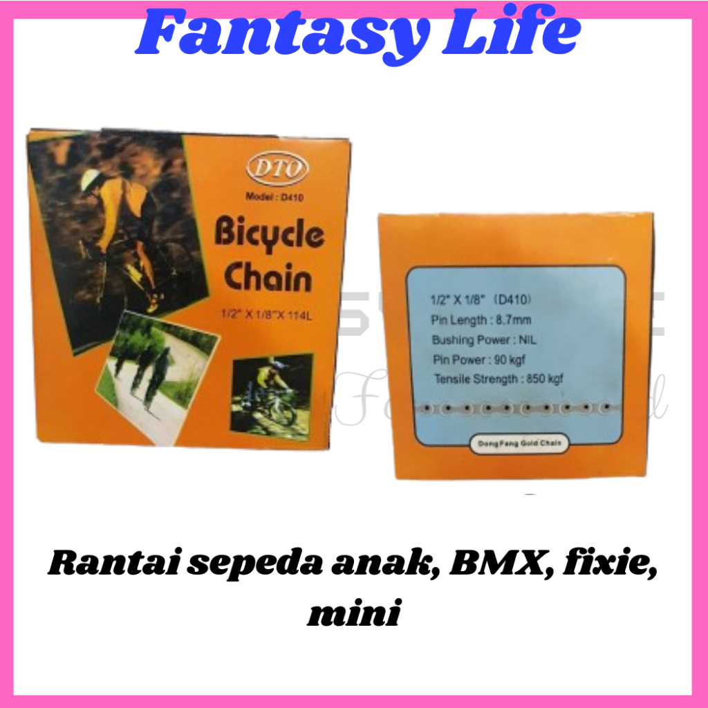 Fantasy DTO鏈條BMX fixie兒童自行車