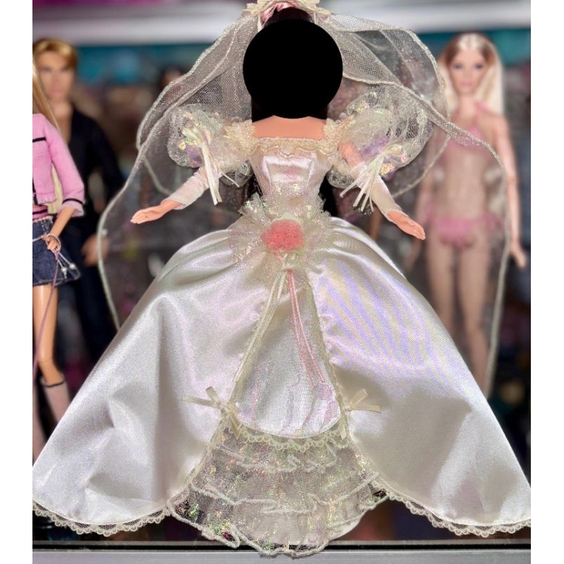 夢幻新娘復古婚紗芭比娃娃