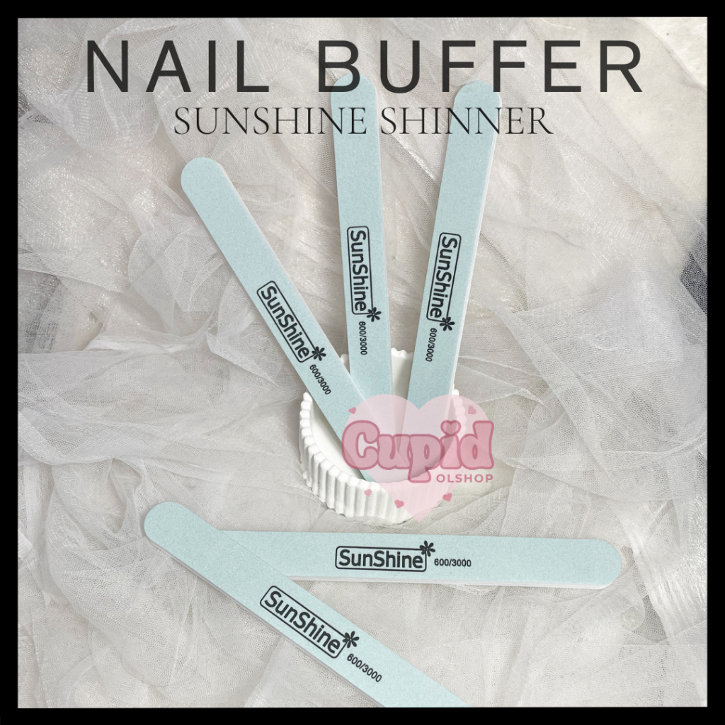 Sunshine Buffer Nail Shiner 指甲油指甲油工具原裝指甲油