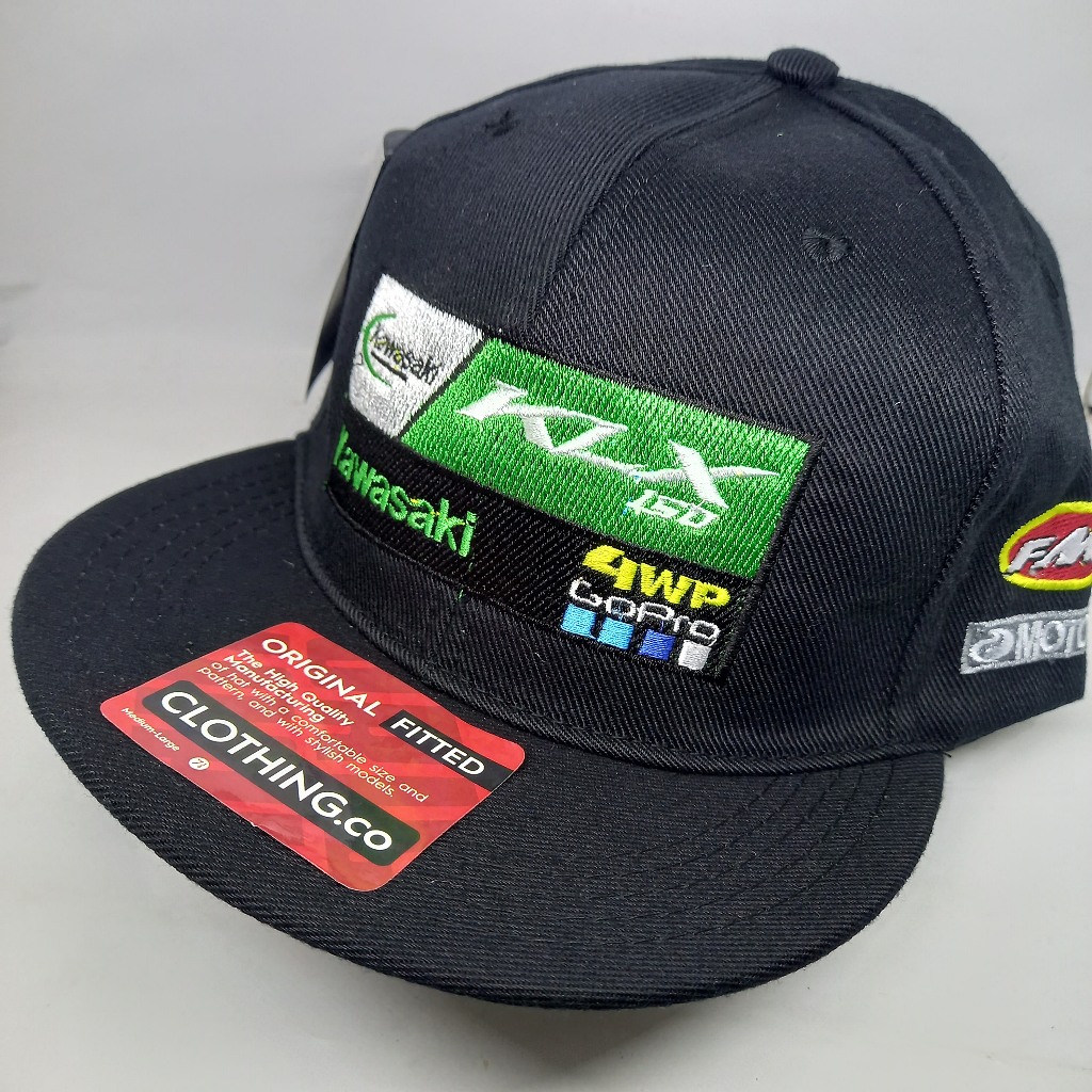 山葉 Snapback RACING 帽子 KLX 刺繡賽車帽 YAMAHA WR 越野摩托車賽車帽