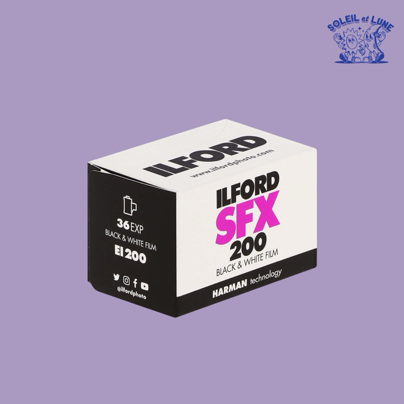 Ilford SFX 200 捲膜 35 毫米黑白 ISO 200 36exp