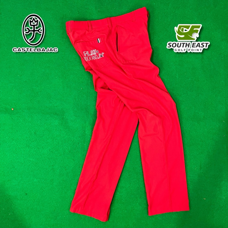 Castel Bajac 高爾夫球褲全紅色 Castel Bajac 高爾夫球褲 Original