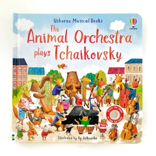 原版 Usborne 動物管弦樂隊演奏 Tchaikovsky 有聲書音樂 Leon Books