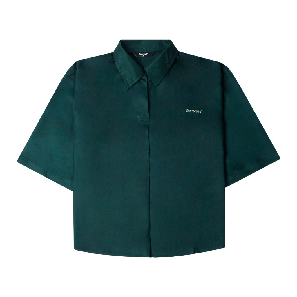Broodis 女式襯衫襯衫 FS GBL 101 深綠色