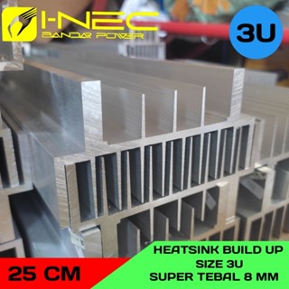 原裝 3U 冷卻散熱器超厚 8MM 長 25 CM