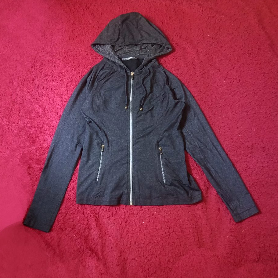 Prospecs Dry Fit 跑步夾克深灰色 M 碼