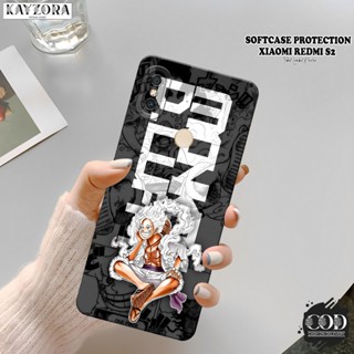 HP XIAOMI REDMI 最新小米紅米 S2 軟殼時尚手機殼動漫手機殼小米紅米 S2 矽膠 Tpu Pro 相機殼
