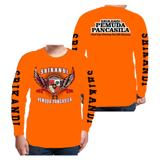 最新款 SRIKANDI T-SHIRT/T 恤 2023 PP T 恤長袖 Pancasila 青年襯衫