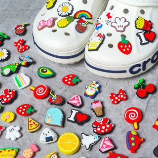 Jibbitz Crocs Charms 人物掛件鞋子涼鞋別針涼鞋配件玩具卡通娃娃 PVC 材料