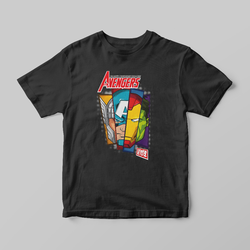 Demen Kidz T恤男嬰復仇者聯盟T恤1 12歲兒童衣服超級英雄圖片