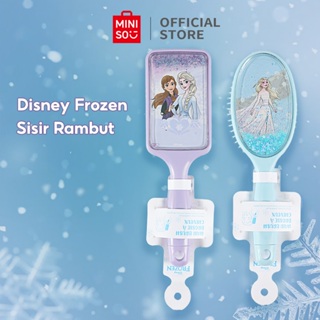 迪士尼 Miniso X Disney Frozen Hair Comb 髮刷梳閃亮按摩 Elsa 髮梳