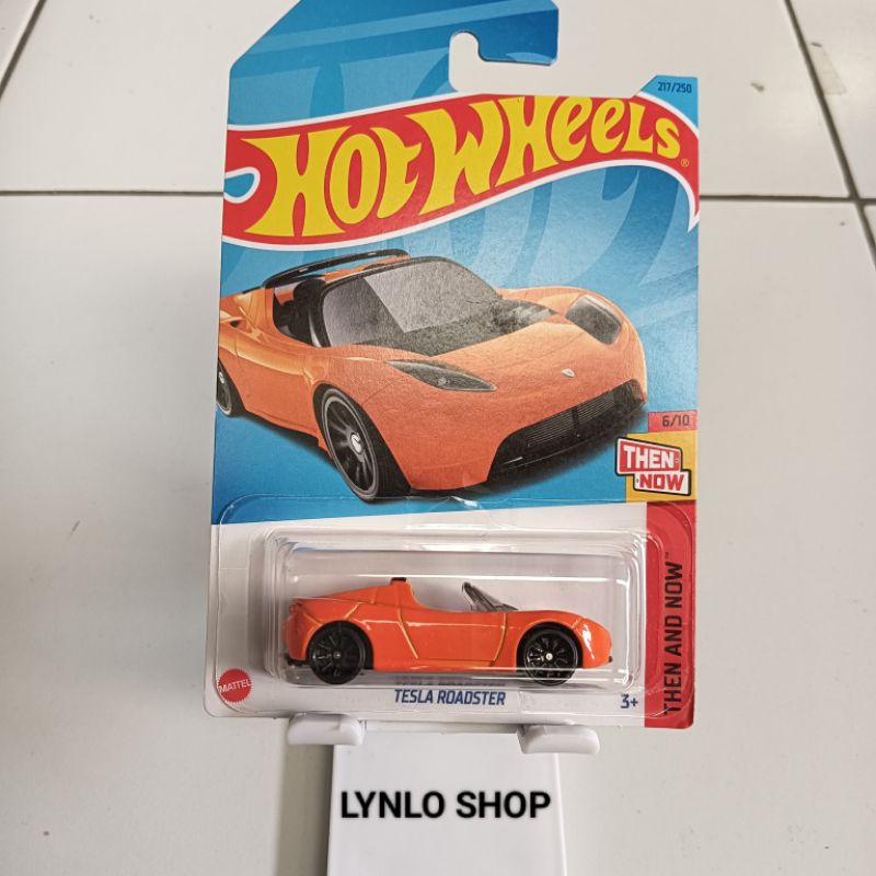 HOT WHEELS Hotwheels TESLA ROADSTER HW 過去和現在風火輪玩具 ORI