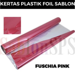 塑料箔紙 60CMX5M 紫紅色絲網印刷轉印