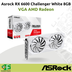 Vga 華擎 AMD Radeon RX 6600 挑戰者白色 8GB GDDR6 128 位官方