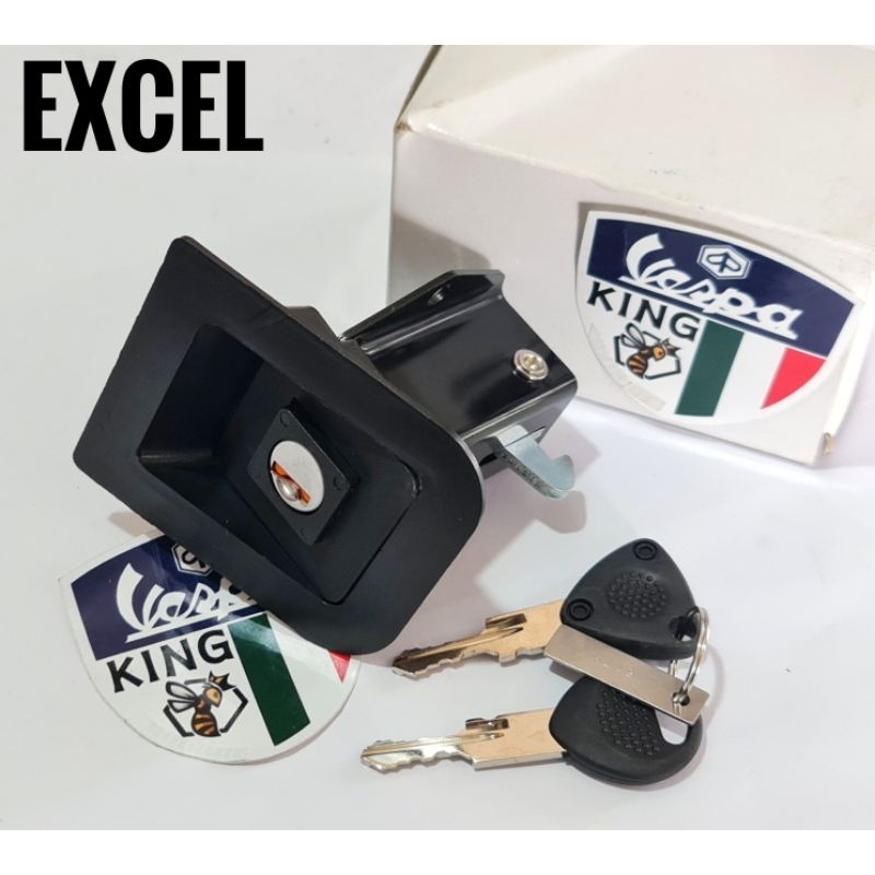 Vespa excel 長座椅鎖 vespa excel 直管鞍座組鎖