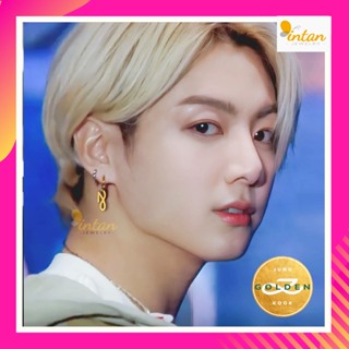 Jungkook Golden BTS Series II Titanium Jung Kook 耳環定制耳環掛鉤 Je