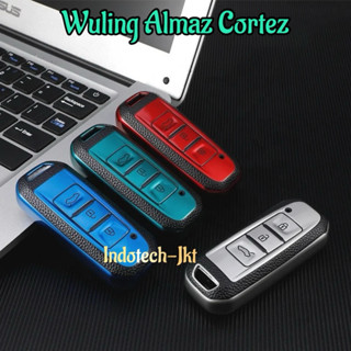 Wuling Almaz Cortez 汽車遙控鑰匙套皮套模型