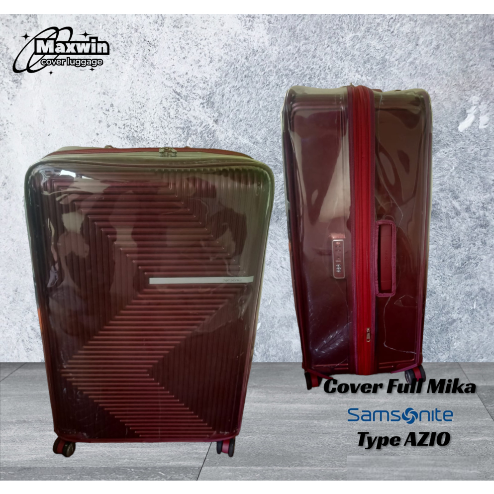 SAMSONITE 全 Mika 手提箱蓋 0.8 毫米厚防刮防水保護套適用於新秀麗 AZIO 品牌