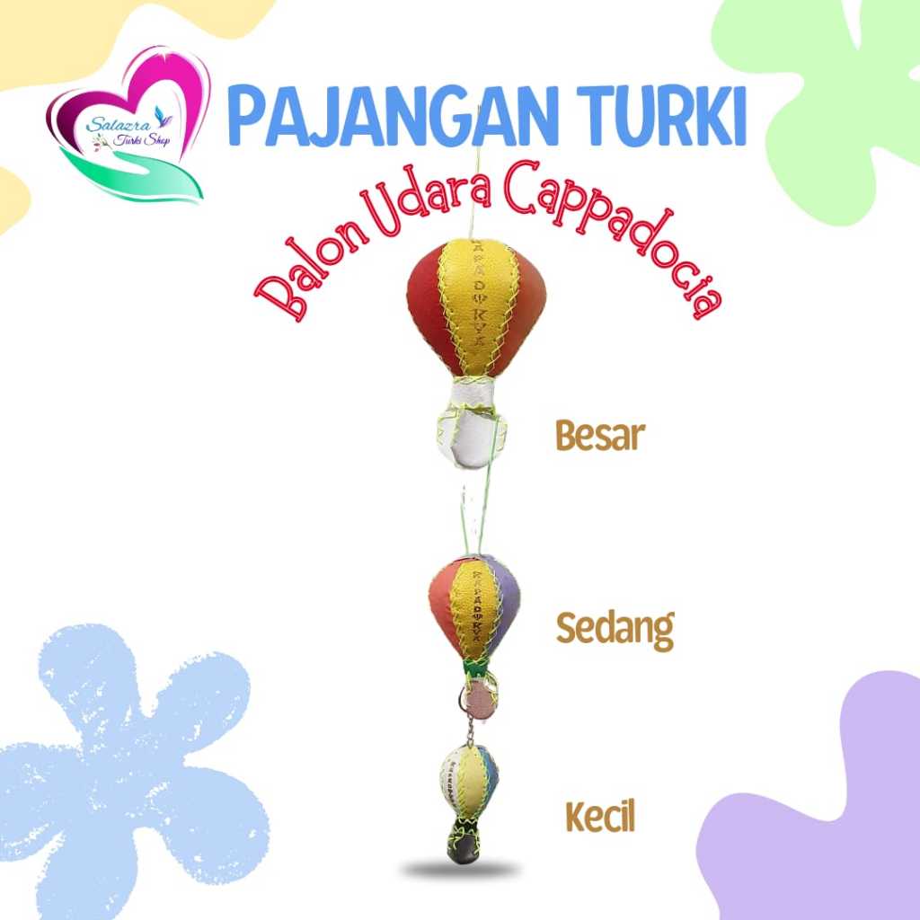 Gantungan 土耳其紀念品展示 CAPPADOCIA 氣球衣架氣球 CAPPADOCIA
