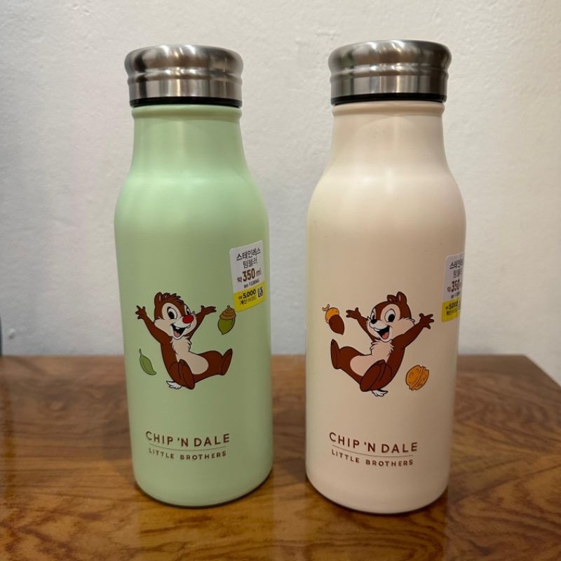 大創迪士尼 Chip and Dale 玻璃杯 350ml