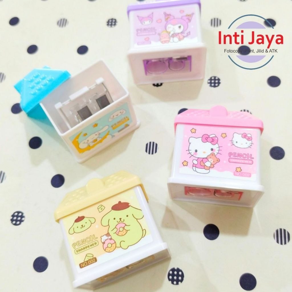 三麗鷗 Sanrio Character Sharpener House Shape Sanrio 鉛筆屑 2 孔