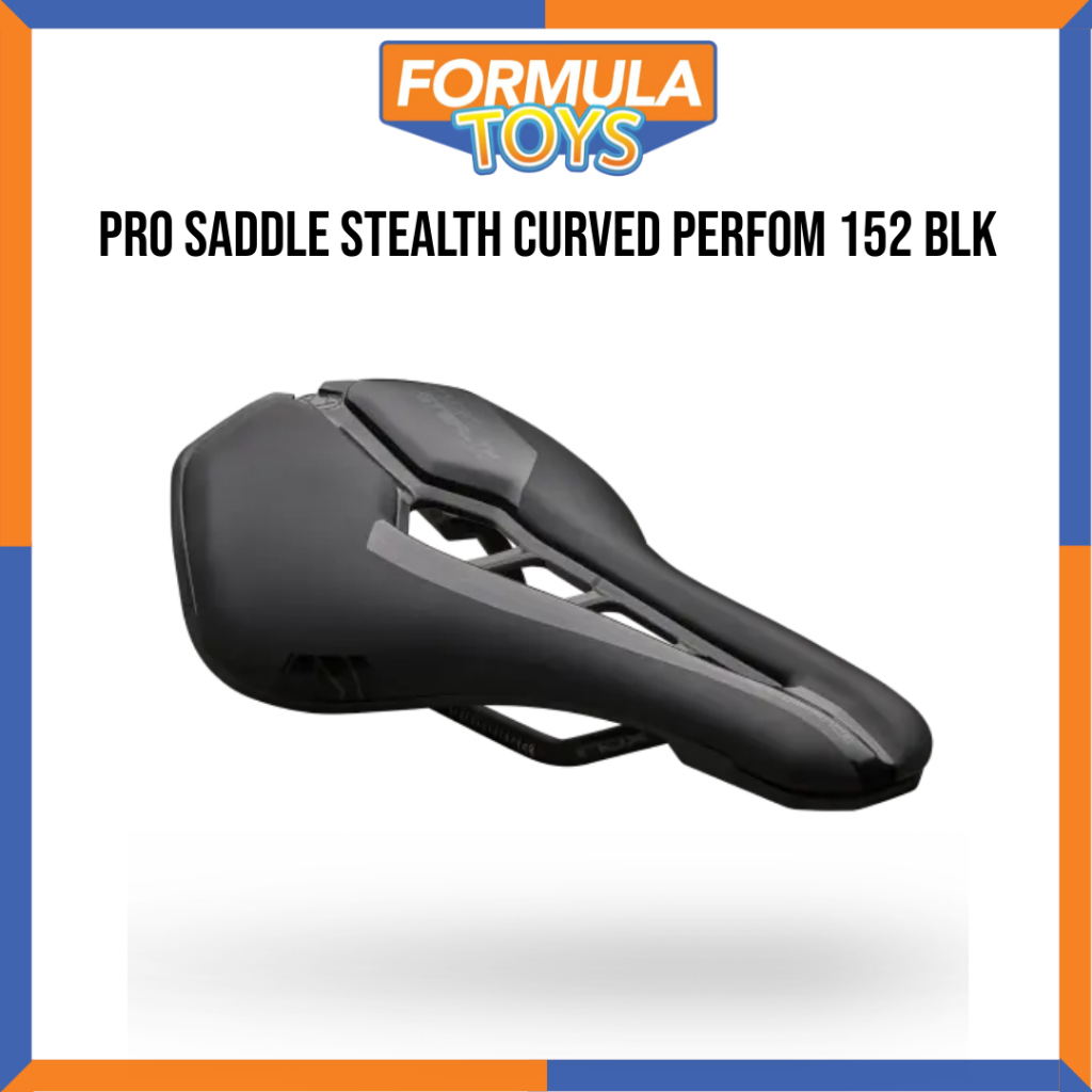 自行車鞍座 PRO SADDLE STEALTH 彎曲 PERFOM 152 黑色