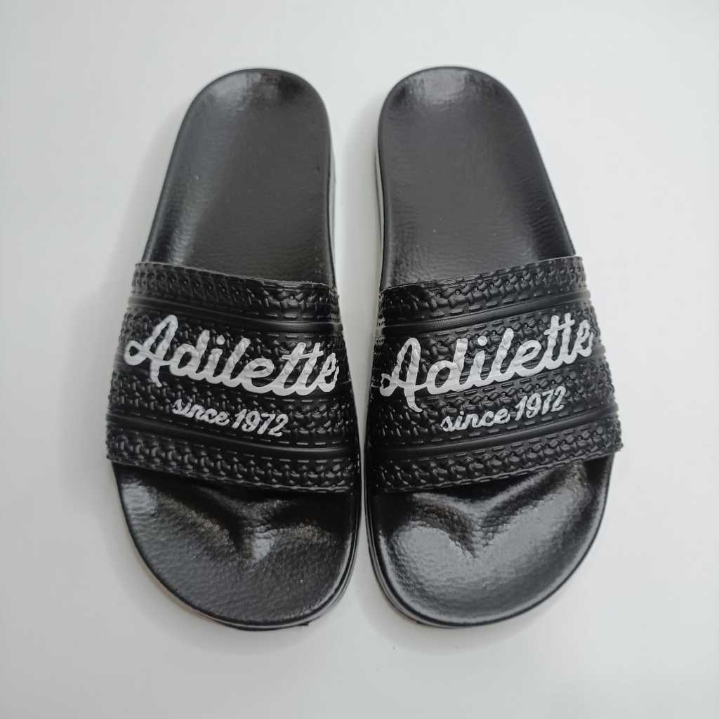 愛迪達 Adidas Adilette Since 1971 男式拖鞋黑色白色 37-44 優質