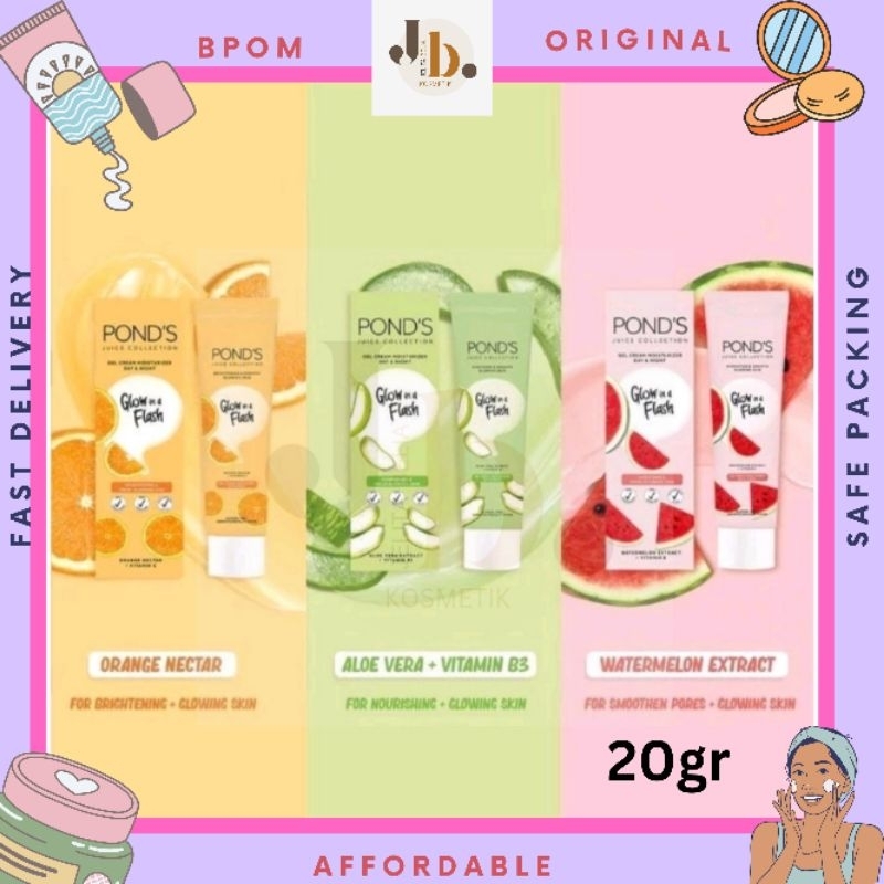 Jb Cosmetics Pond's Juice Collection 保濕霜西瓜提取物維生素 E 20 克