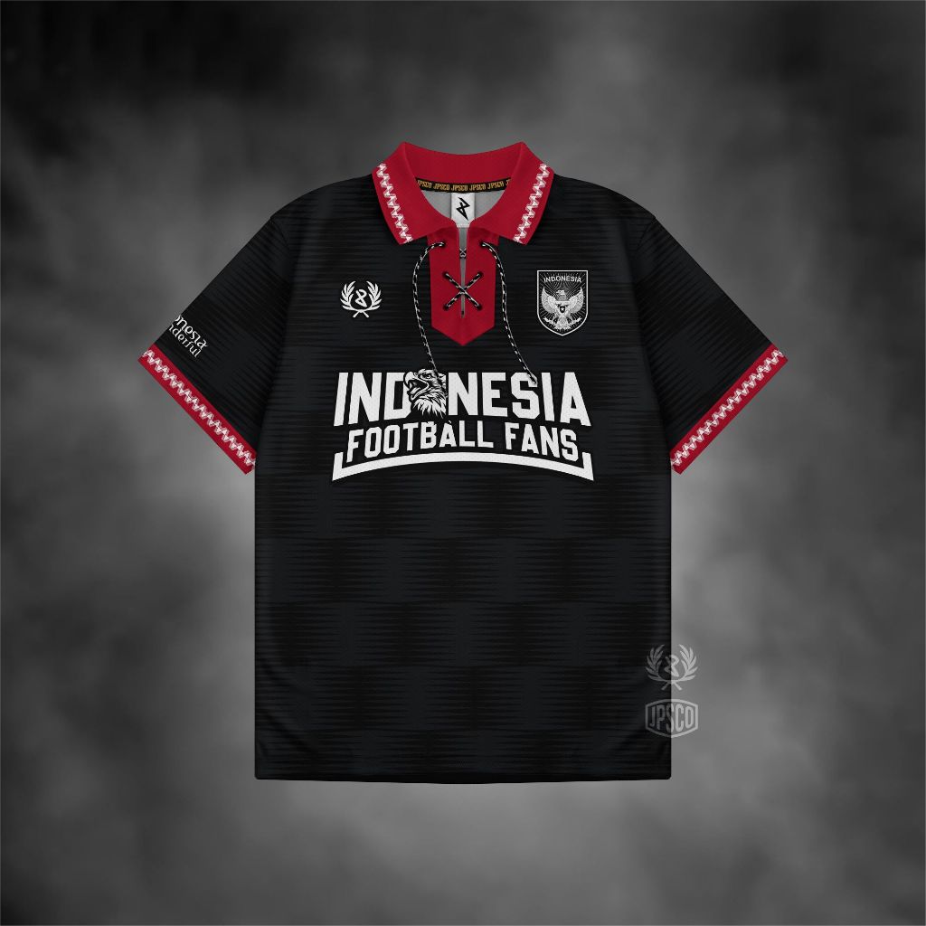 印度尼西亞運動球衣復古印度尼西亞球衣復古足球印度尼西亞 GARUDA 印度尼西亞印尼足球 T 恤國家隊系列