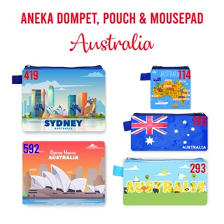 澳大利亞錢包地標紀念品 By Mini Wallet Country Long Wallet Pouch 鼠標墊