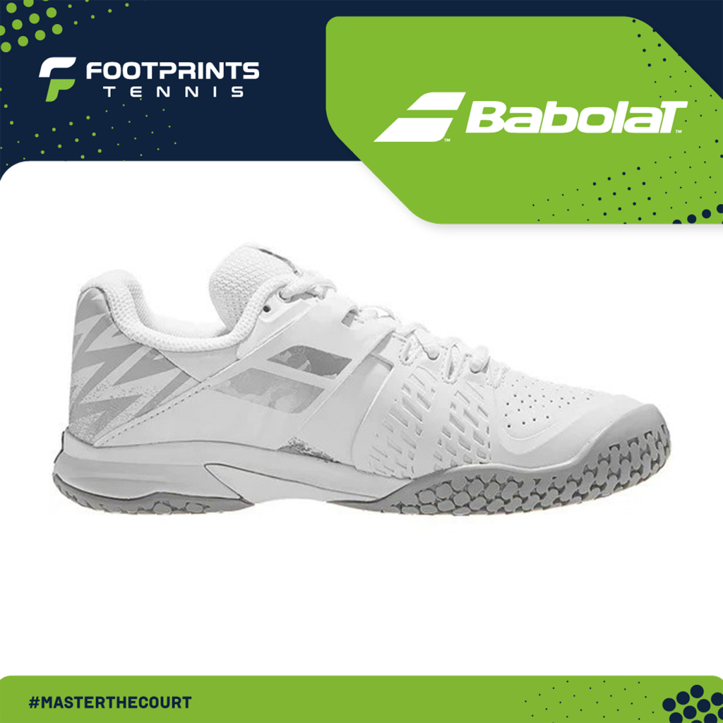 Babolat Propulse Wimbledon 白色青少年網球鞋