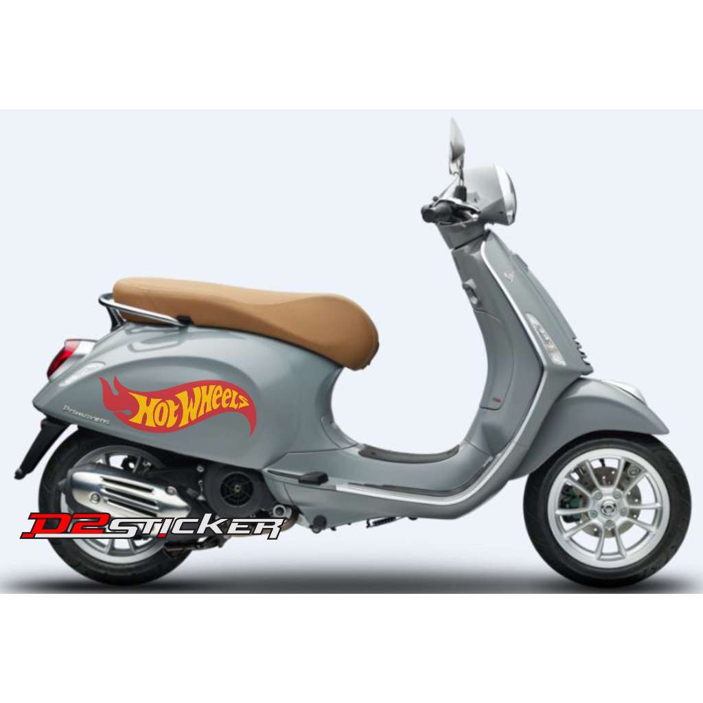 Hotwheels VESPA SPRINT PRIMAVERA 貼紙