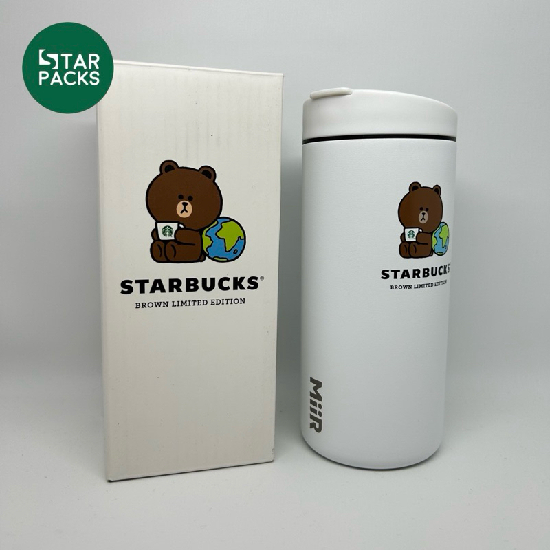 Starbucks Line Friends Brown 限量版玻璃杯 355ML