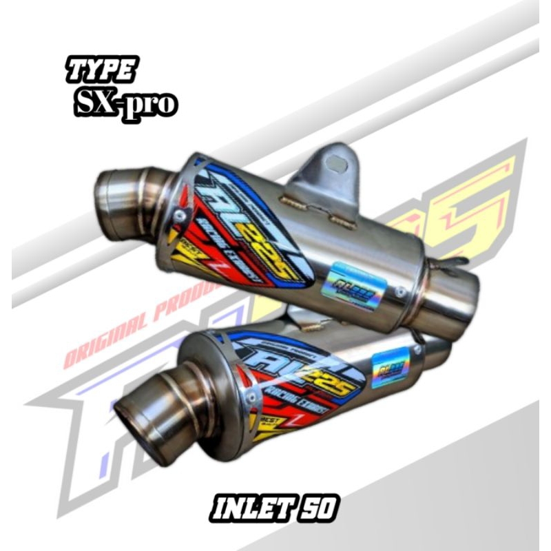 Silincer only Type SX-pro Duck gtx/Roadace 原裝 AL225 賽車排氣