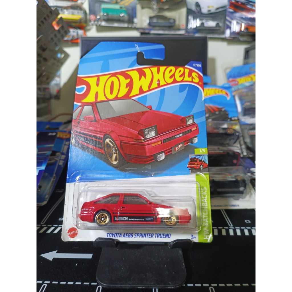 HOT WHEELS 風火輪豐田 ae86 Sprinter Trueno