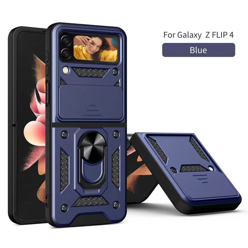SAMSUNG 適用於三星 Galaxy Z Flip 5 3 4 5G Z3 Flip4 5G 的全新耐用後鏡頭隱私保