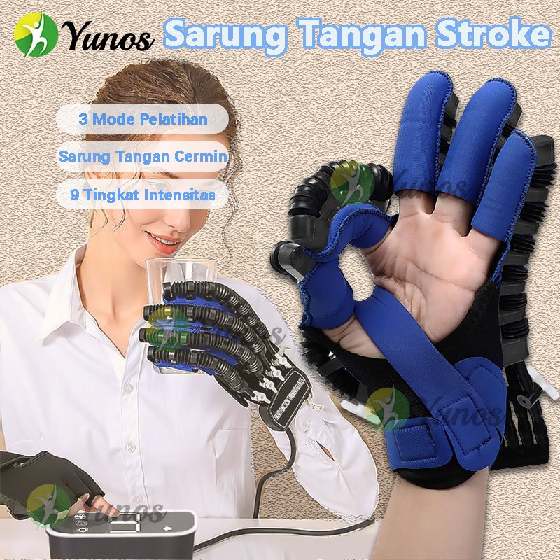 Yunos 中風手套手部治療工具手指中風訓練康復機器人手套