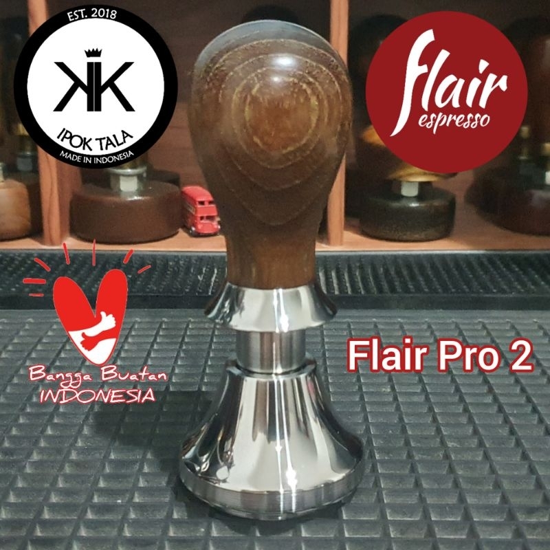 Mesin 45.5mm 自調平咖啡篡改 Flair Pro 2 咖啡機
