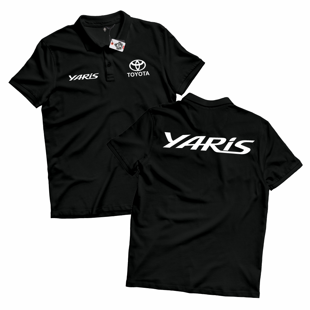 豐田 KARIMAKE Polo衫 TOYOTA YARIS Polo領T恤汽車T恤野外工作制服