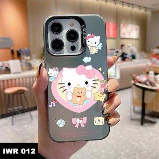 IPHONE 手機殼混合硬殼 IMD 板全息彩色可愛字元圖案適用於 13 14 13 PRO 13 PRO MAX 14
