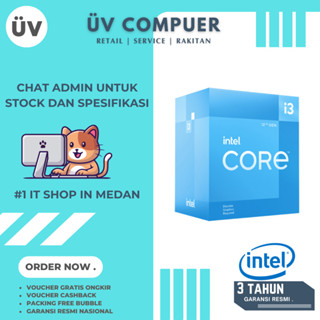 英特爾 處理器 CPU Intel Core i3-12100F 4 核 4.30 GHz 12MB 高速快取不帶 In