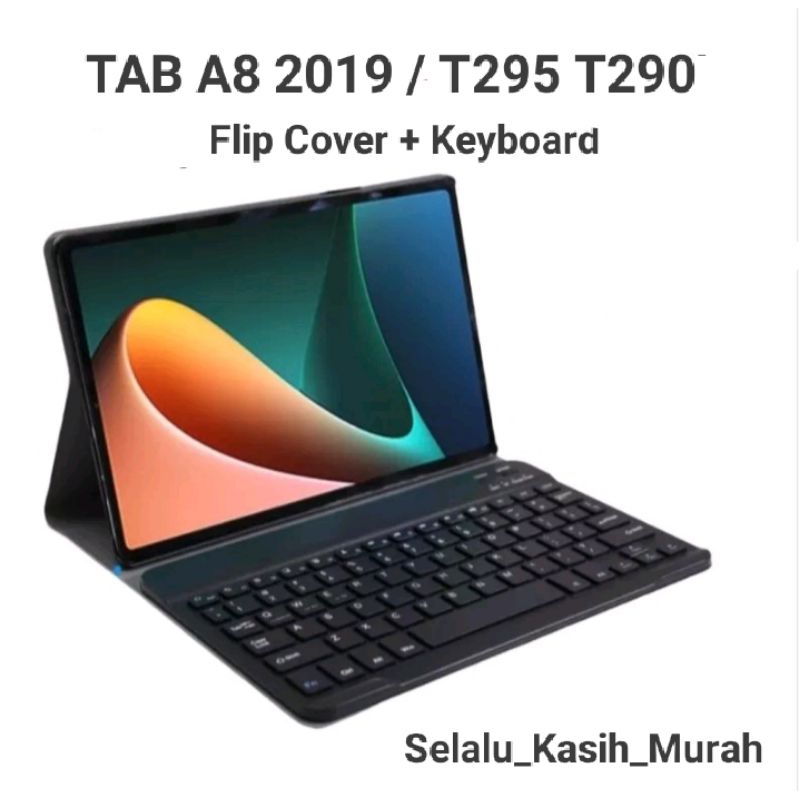 SAMSUNG 手機殼三星 Tab A8 2019 翻蓋鍵盤
